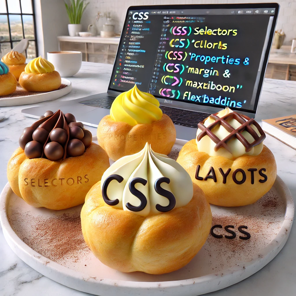 CSS Choux Pastry Puffs