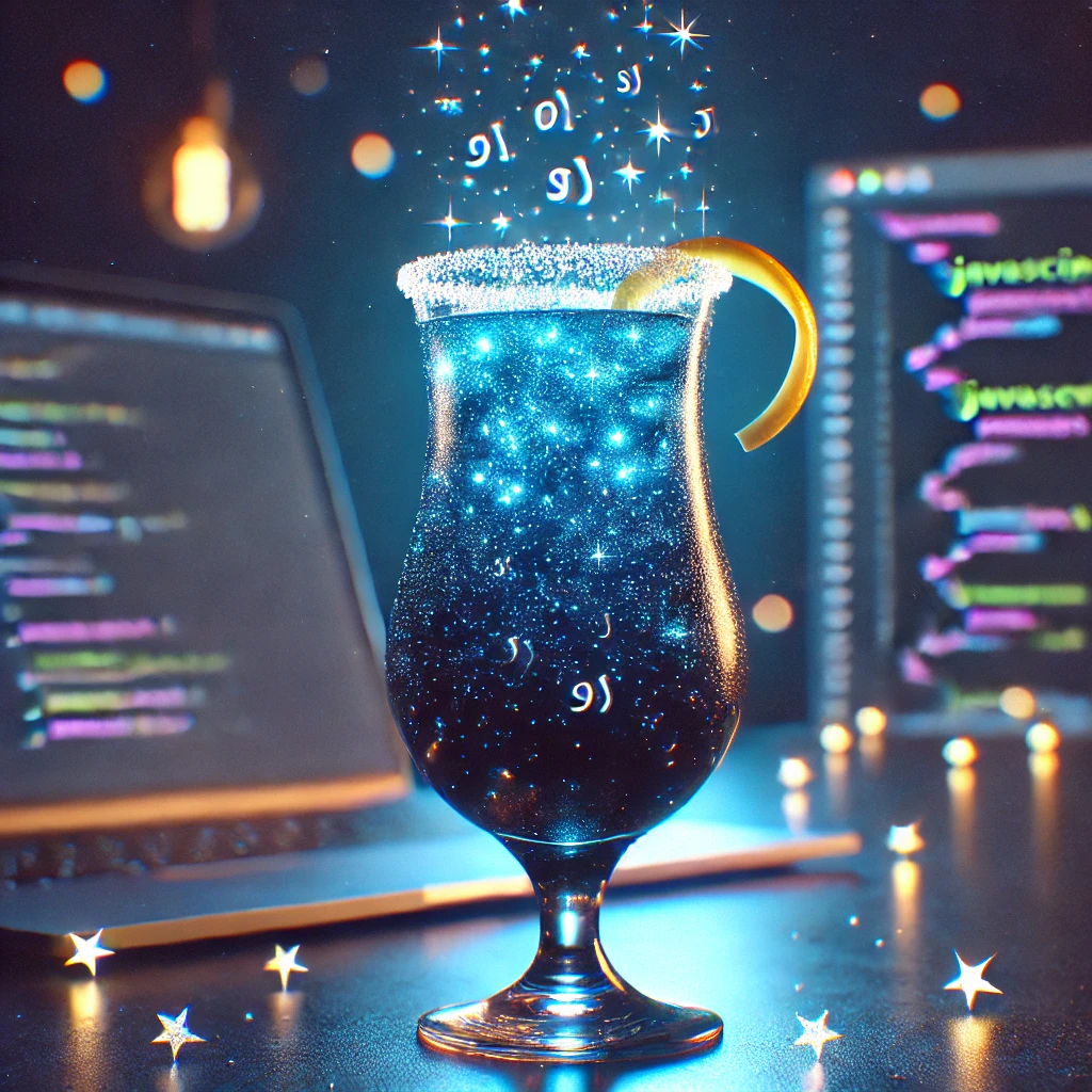 JavaScript Starry Night Cocktail