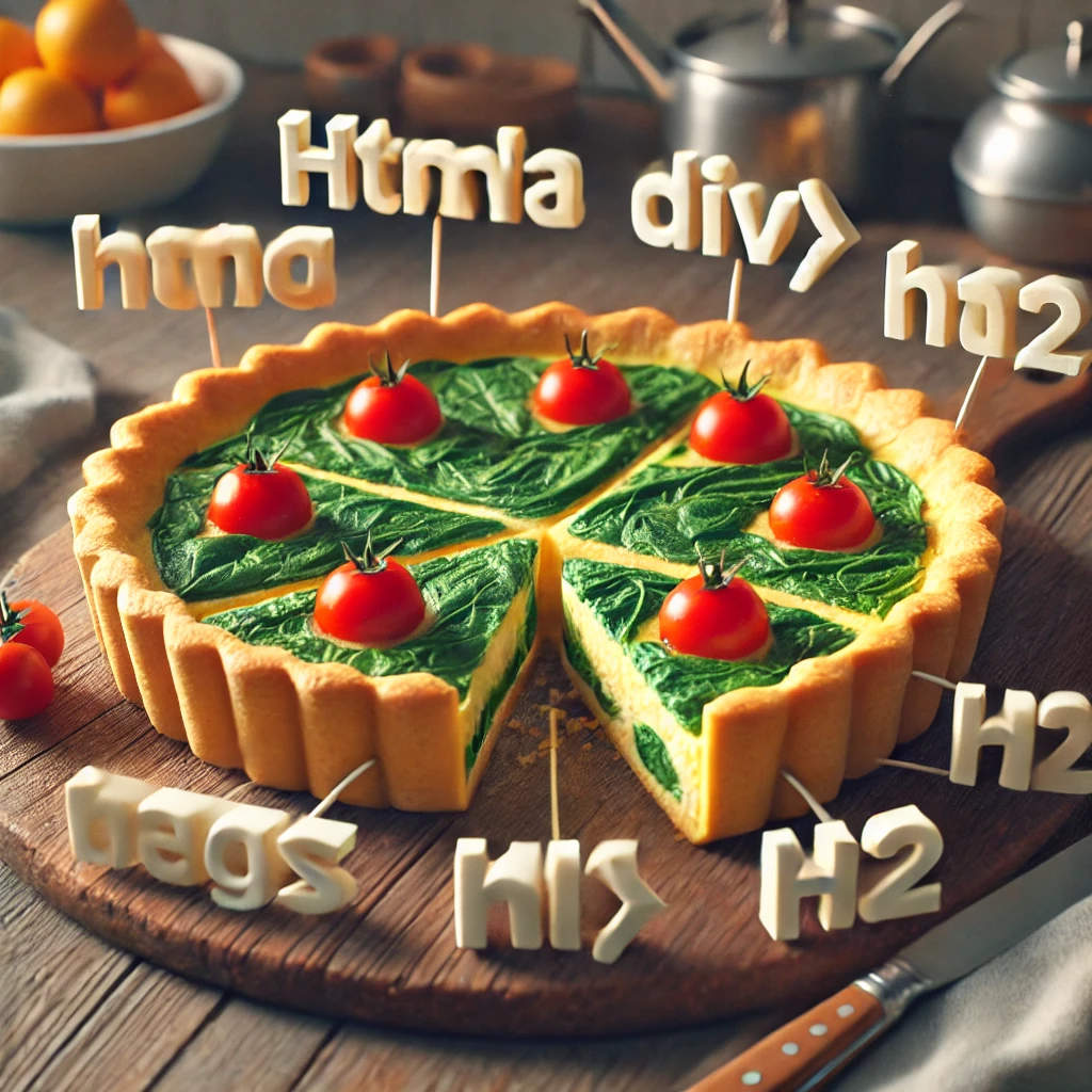 HTML Structure Quiche