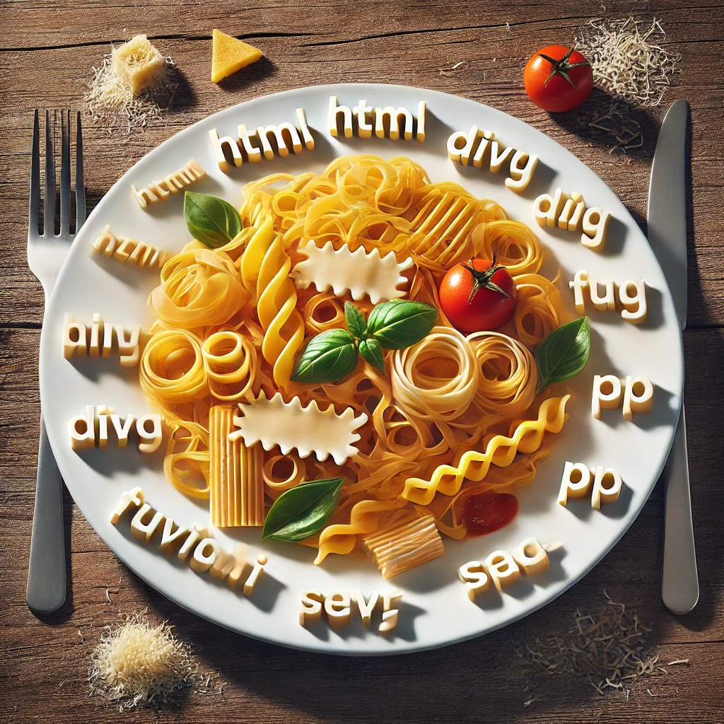 HTML Formatting Pasta