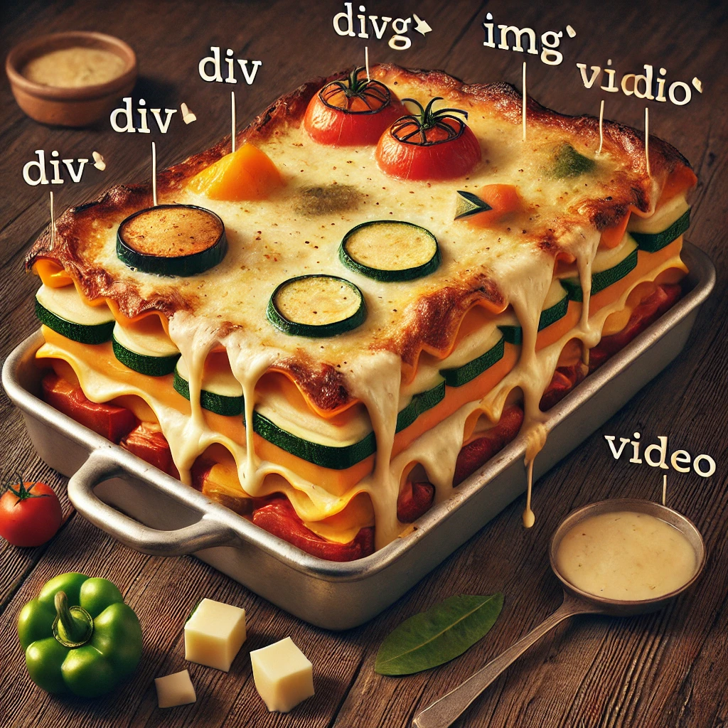 HTML Multimedia Casserole