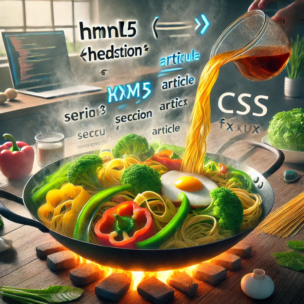 HTML5 and CSS Stir-Fry